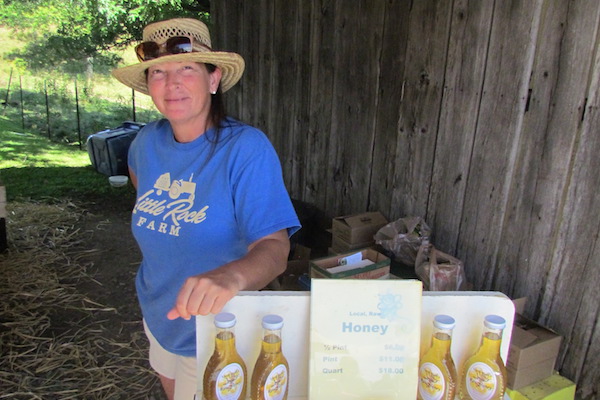 Little Rock Farm in Camp Springs offers local honey