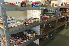 An initial priority for the new fund will be food and cleaning supplies. Shown here: Be Concerned: The People's Pantry, one of the region's largest food pantries.