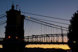 The John A. Roebling Bridge has been standing for 154 years.