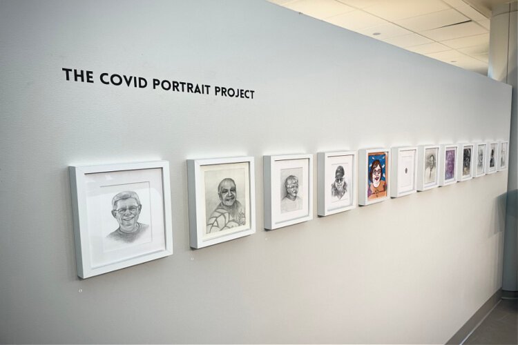 The Covid Portrait Project honors 21 people who lost their lives to the disease.