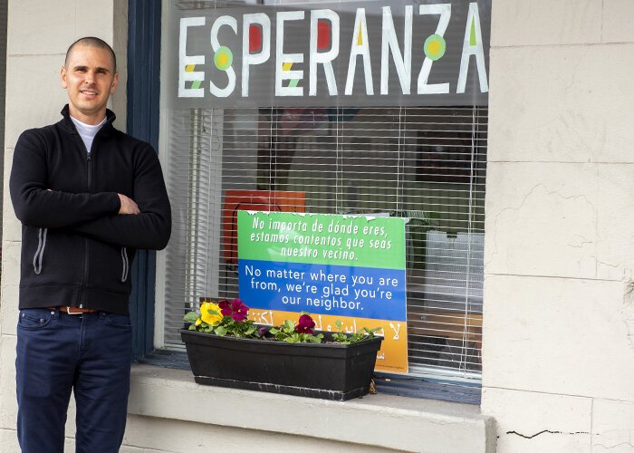 Reid Yearwood is the director of the Esperanza Latino Center in Covington.