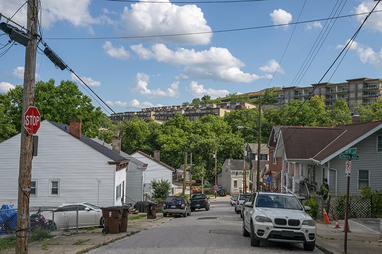 Lewisburg: Narrow streets, hundred-year-old homes, and new condos up on the hill.