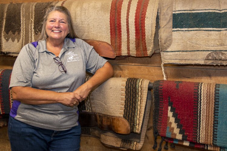 Anna Zinkhon owns Misty Ridge Farm in Camp Springs.