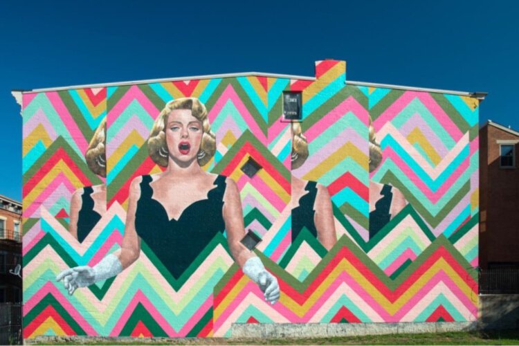 Maysville native Rosemary Clooney is the subject of a wall-size mural in Over-the-Rhine.