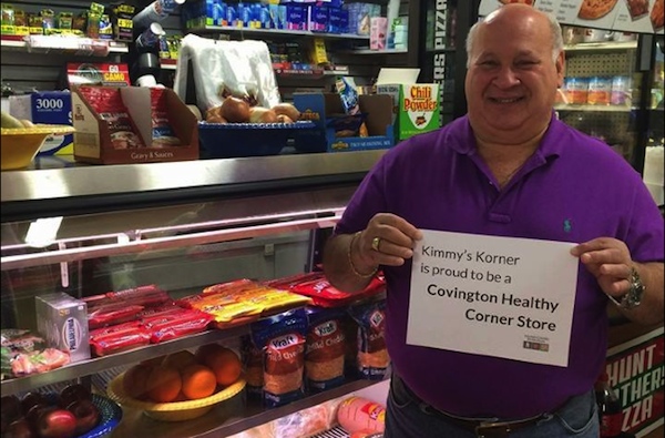 Kimmy's Korner Grocery is another Covington corner store committed to providing healthier food options.