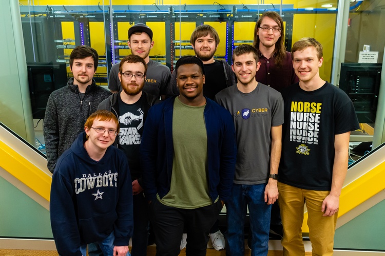 NKU's Cyber Defense team placed first in Kentucky and is headed to regional competition.