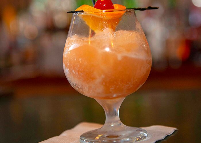 The bourbon slush is a spin on a Kentucky favorite.