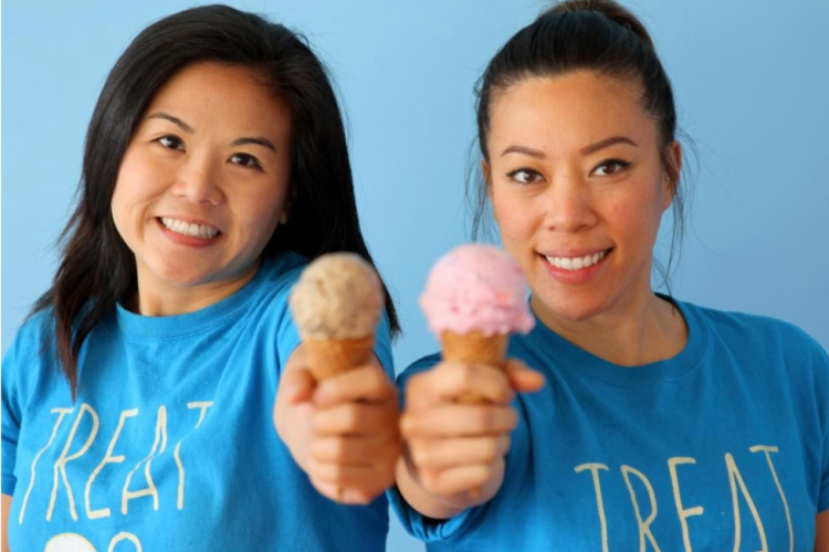 Co-founders of Cocobella Creamery, Alice Cherng and Belinda Wei, credit their SCORE mentors for helping them open their vegan, gluten-free, and dairy-free ice cream shop.