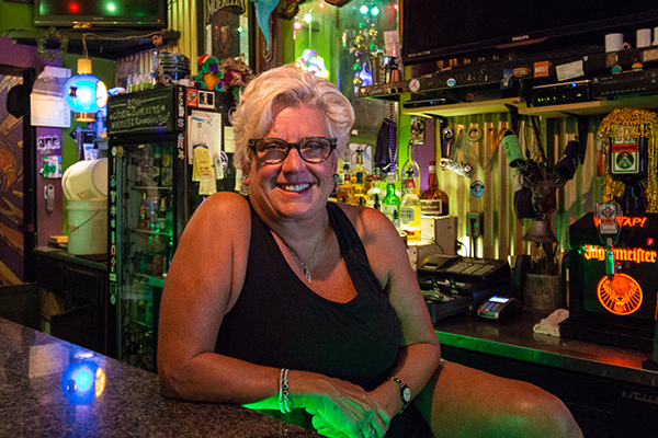 Up Over owner Amy Kummler is known as the "fairy godmother" of the Covington pub scene.