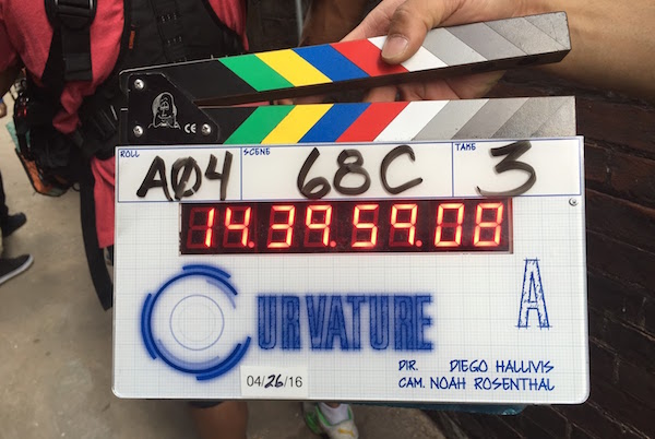 Filming for Curvature will wrap May 20.