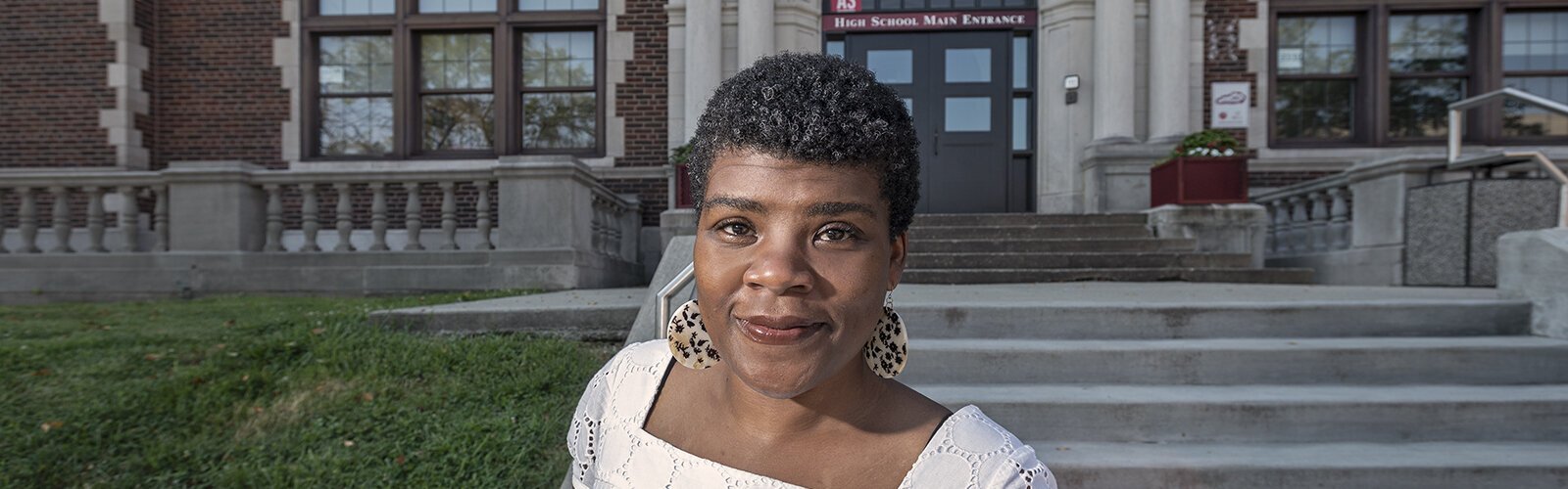 Anissa Lewis grew up in Covington's Eastside neighborhood and returned after getting a degree at Yale.