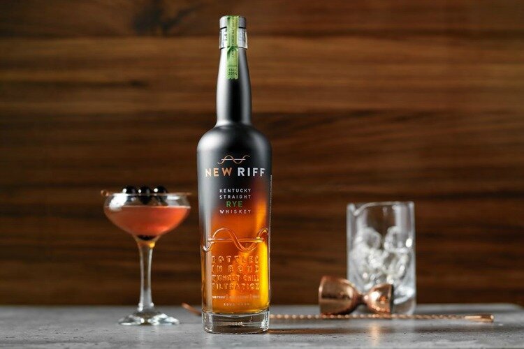 The New Riff Bottled in Bond Rye was voted 17th best in the country by "Whiskey Advocate."