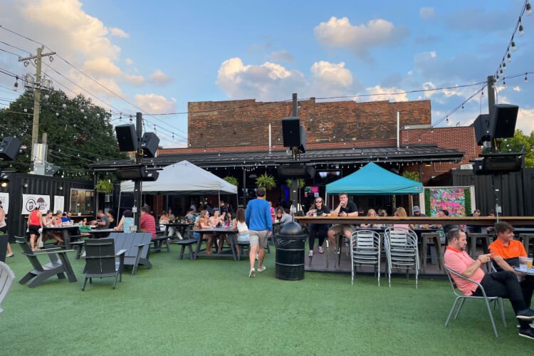Weekend in the City The Yard, a shipping container oasis